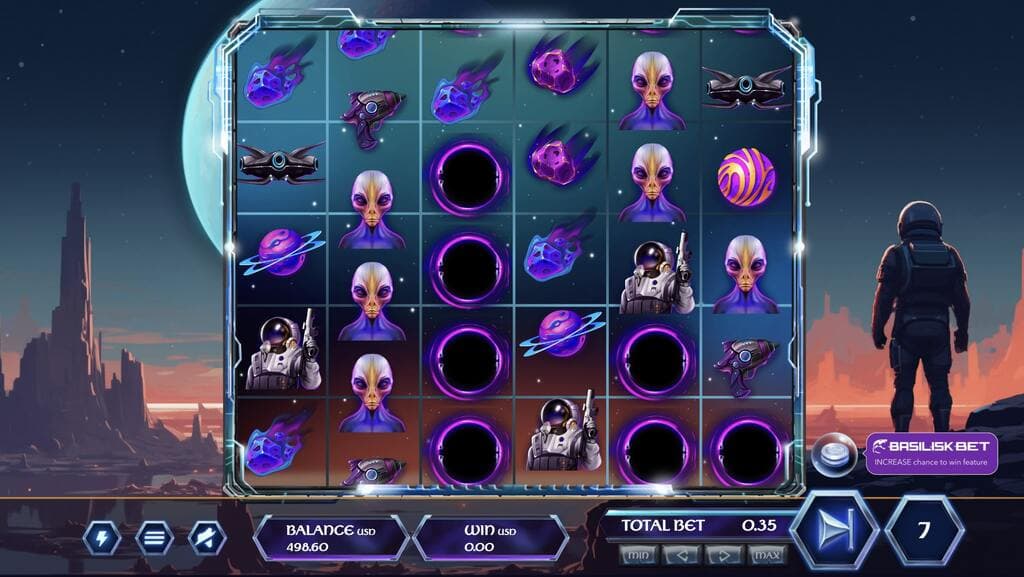 Space Attack - Online Casino Slot Games