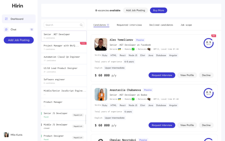 Bithire - Smart Recruitment Platform for Web3 and Tech